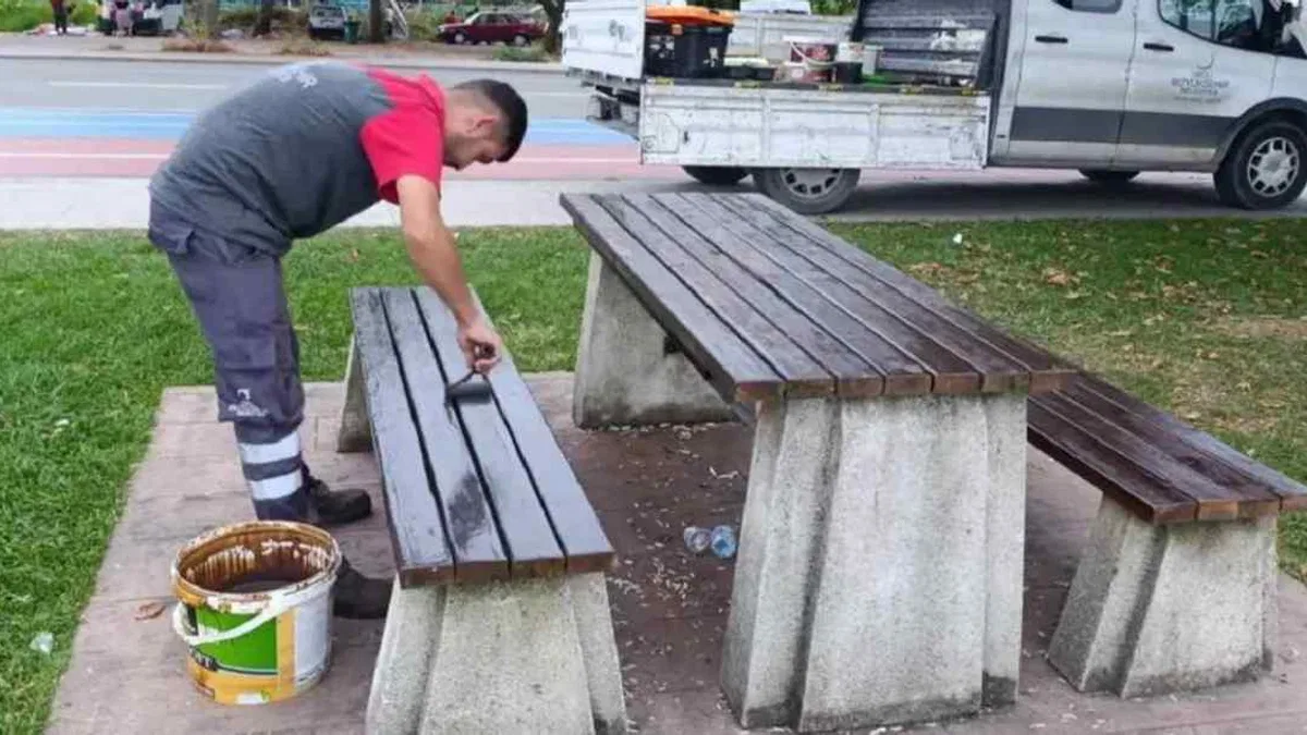 Ordu’da kent mobilyaları yenileniyor