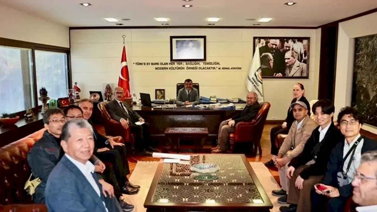 Japon ve Türk bilim insanlarından Denizli'ye ziyaret