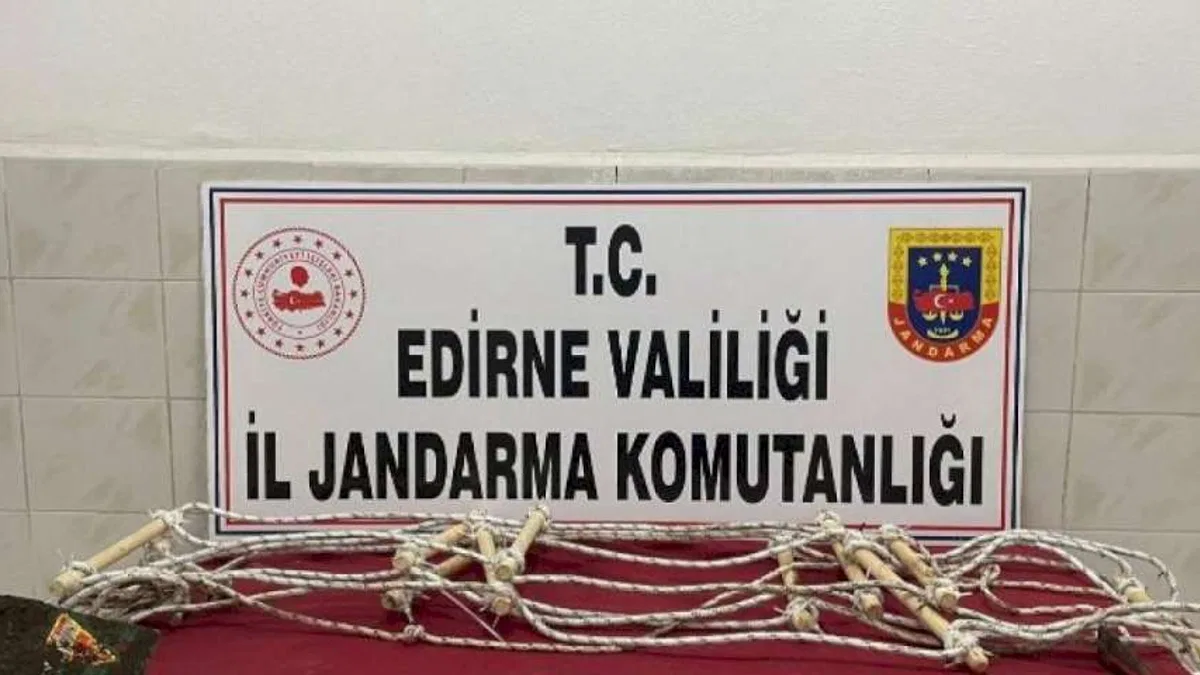 Enez’de kaçak kazıya 6 gözaltı!