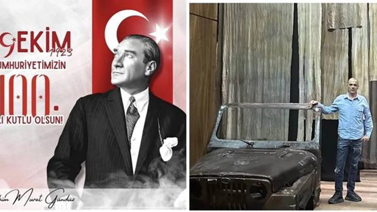 ‘İbrahim Murat Gündüz, Cumhuriyet Bayramı'nda bir kutlama düzenledi! 100. yıl daha parlak, daha sağlam’