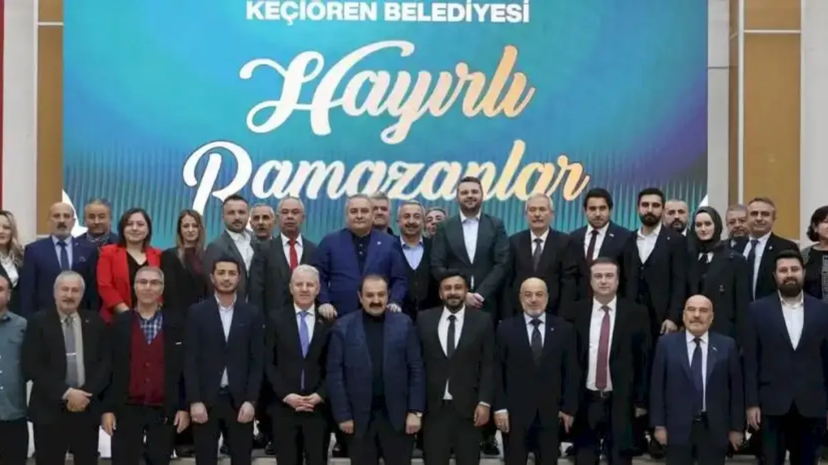 Keçiören’de Çorumlular iftarda bir araya geldi