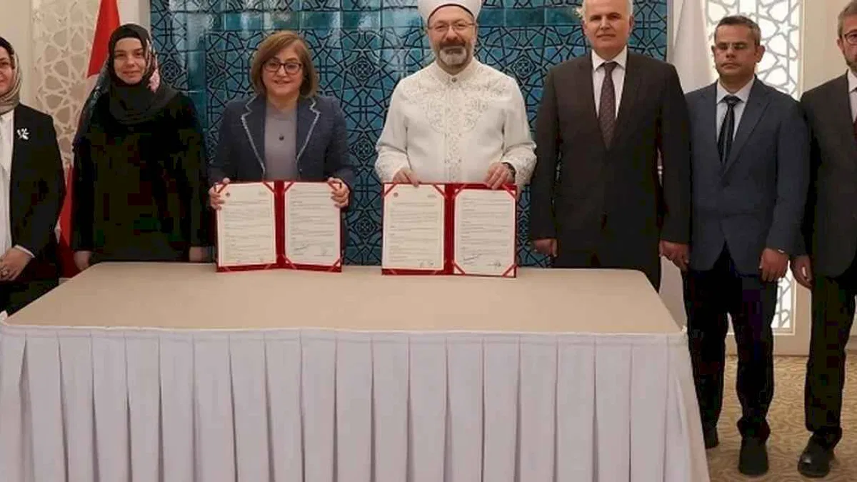 Gaziantep'le Diyanet'ten iş birliği protokolü