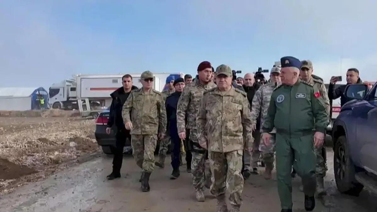 Libya askeri heyeti Ankara'da
