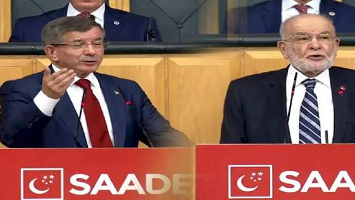 Bir grup iki genel başkan! Saadet Partisi TBMM'de ilk grubunu yaptı