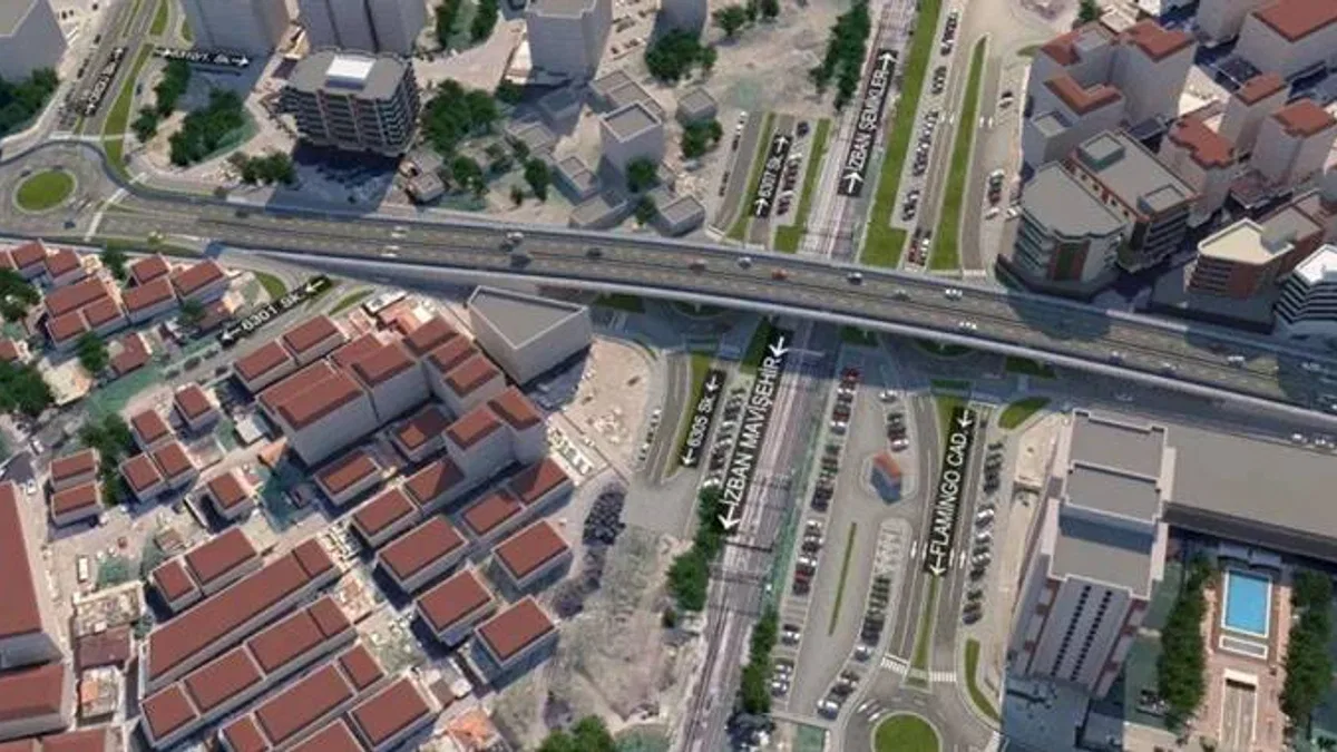 İzmir'de 'Şemikler Taşıt Üst Geçidi' inşaatı başlıyor