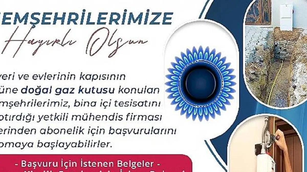 2023 Yılında doğal gaz konforu Malkara'nın büyük bölümüne ulaşıyor