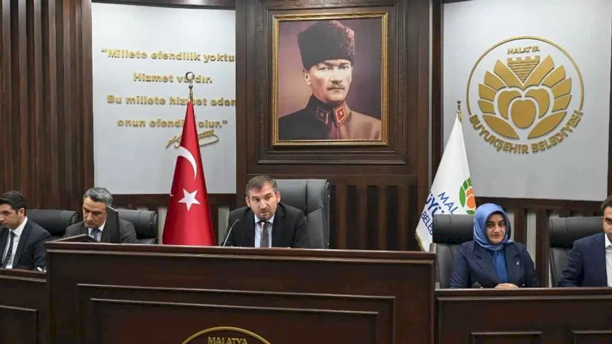 Malatya Büyükşehir Belediye Meclisi Ekim Ayı Toplantıları tammalandı