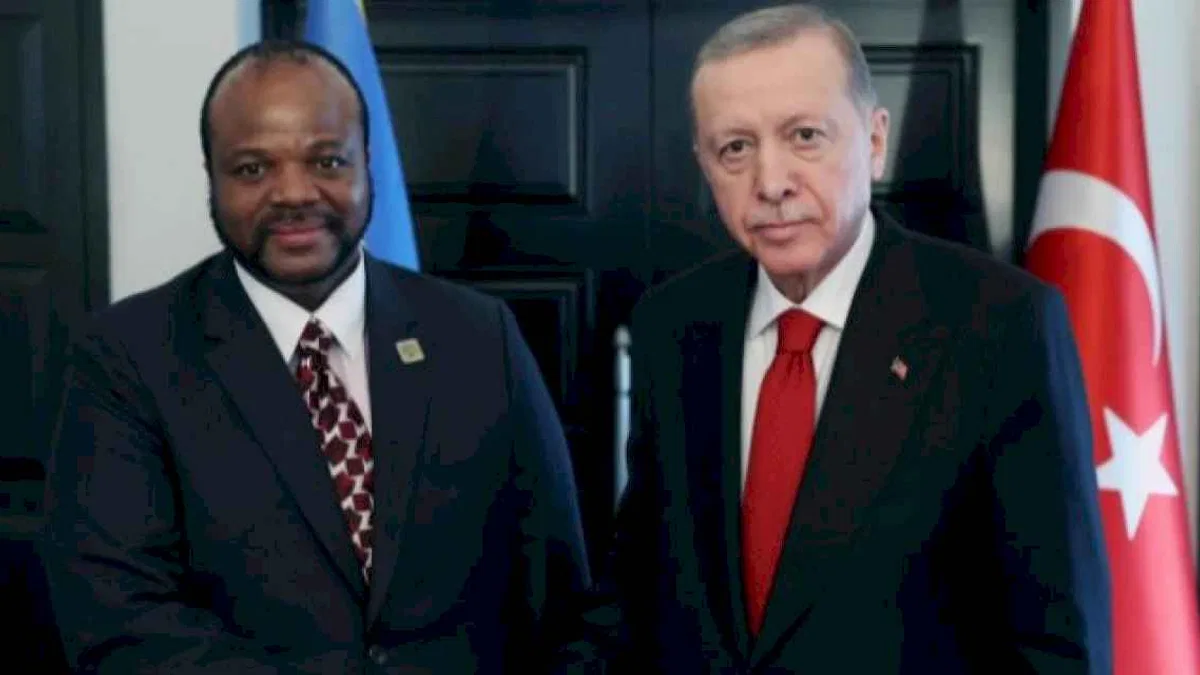 Cumhurbaşkanı Erdoğan, Esvatini Kralı ile görüştü