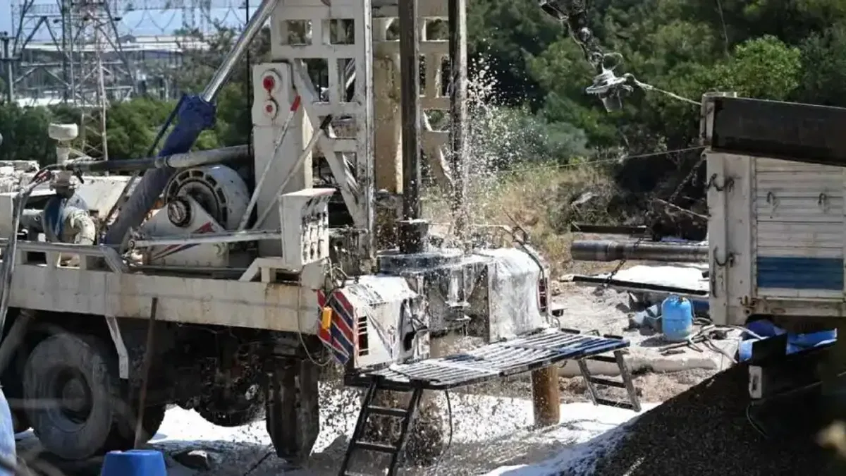 Manisa’nın su geleceği için 20 noktada sondaj çalışması