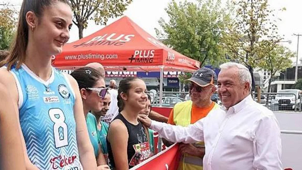 Başkan Şadi Özdemir 'Eker I Run' heyecanına ortak oldu