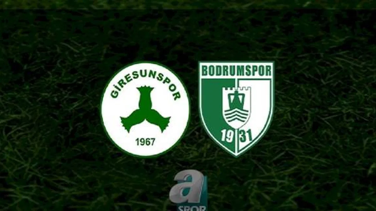 Giresunspor - Bodrumspor maçı ne zaman? Saat kaçta? Hangi kanalda? | Trendyol 1. Lig
