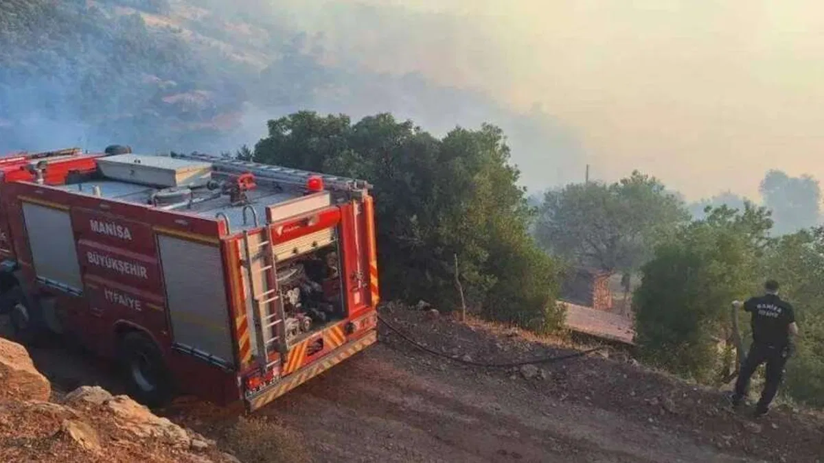 Manisa’nın ateş savaşçıları 2025'te 14 bin olaya müdahale etti