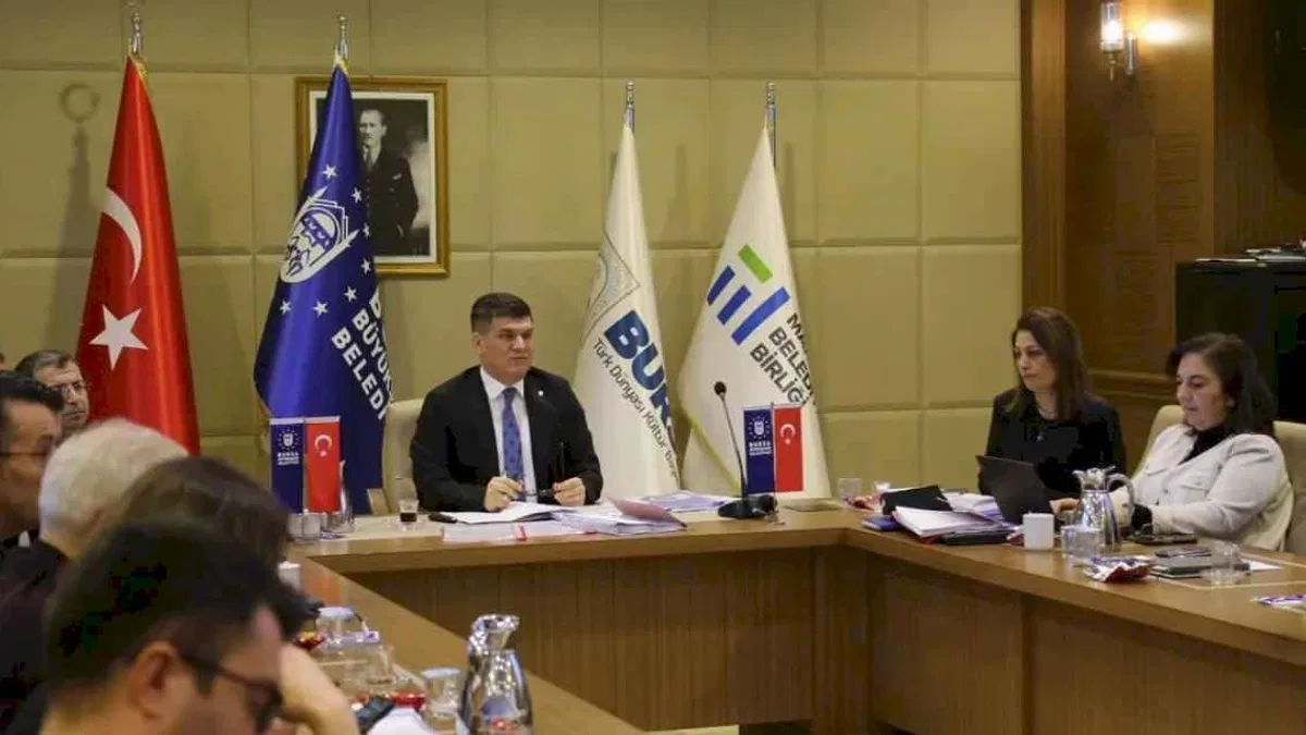 Bursa Büyükşehir üst yönetimi 2024'ü değerlendirdi