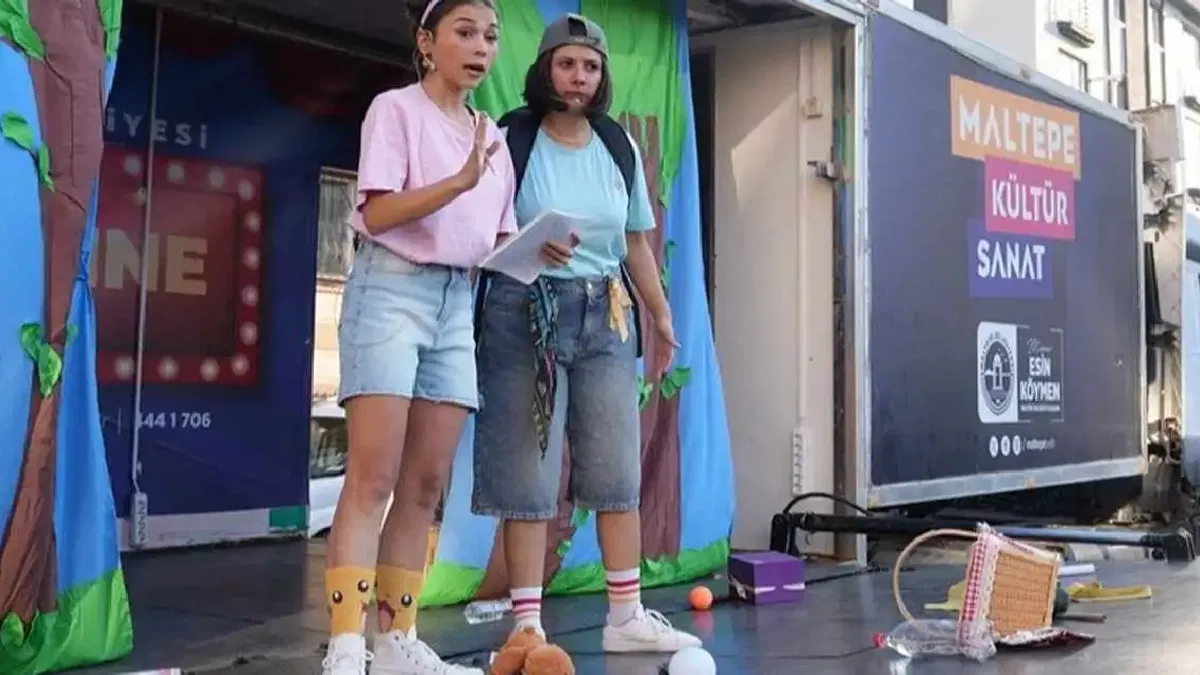 İstanbul Maltepe’de çocuklar “Çöp ve Hazine” ile hem eğlendi hem öğrendi