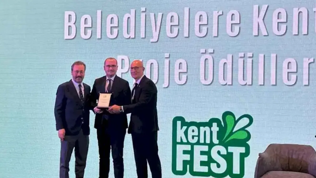 Kayseri Büyükşehir Belediyesi'ne "En İyi Tarihi Alan Dönüşümü" Ödülü