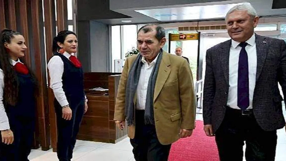 Galatasaray Başkanı Dursun Özbek Kemer Belediyesi'nde