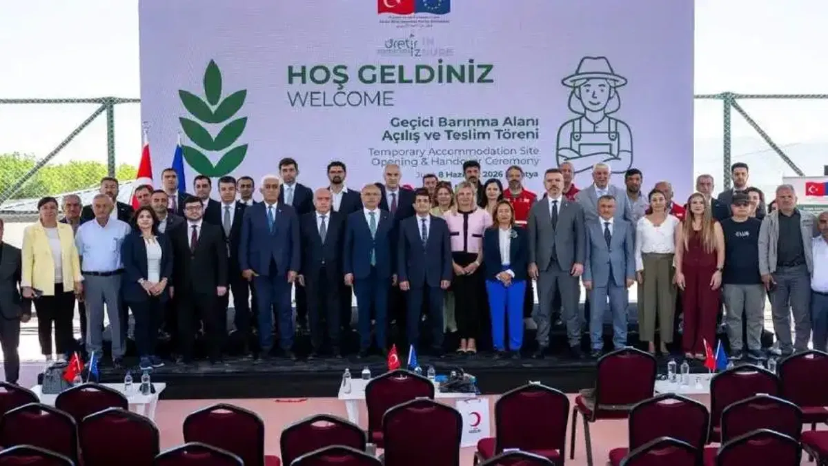 Malatya’da METİP Geçici Barınma Alanı açıldı