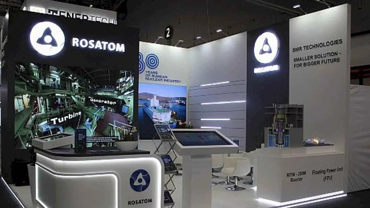 Rosatom, Enlit Africa 2025 Fuarında Yüzer Nükleer Enerji Üniteleri Teknolojilerini Tanıttı