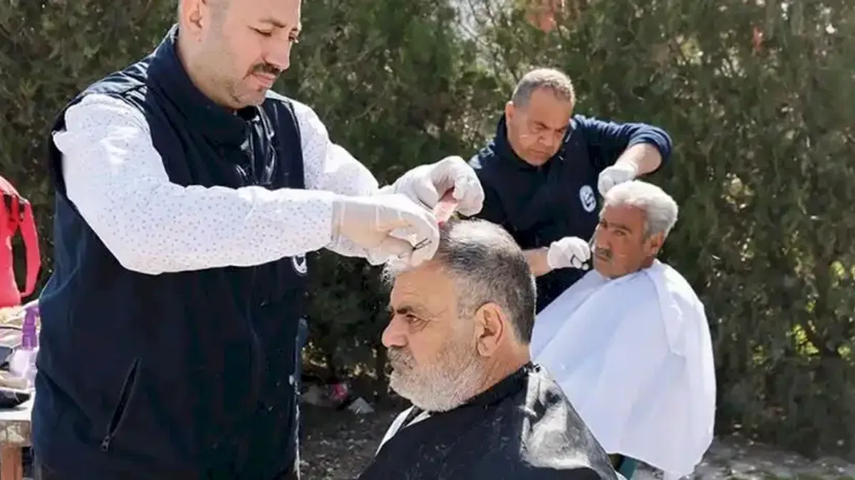 Hatay'da gönüllere dokunan hizmet