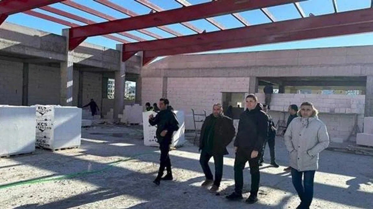 Akhisar'da çalışmalar yerinde incelendi