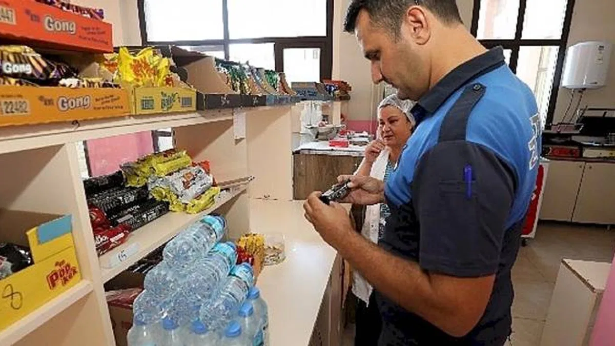 Menderes'te Kantin Denetimi