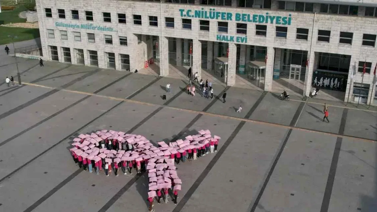 Nilüfer’de Meme kanserine karşı farkındalık oluşturuldu