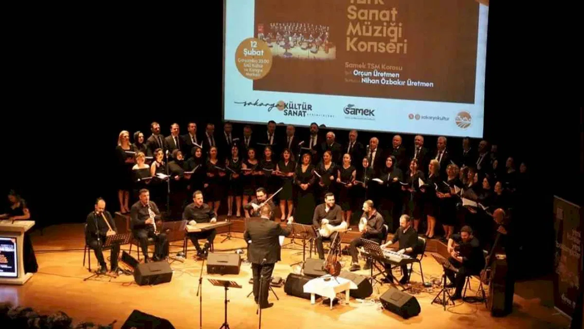Sakarya'da Türk Sanat Müziği ile unutulmaz bir gece