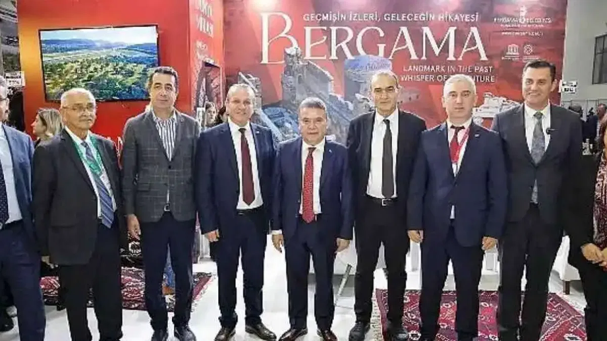 Türkiye'nin en büyük turizm fuarı'nda Bergama'ya yoğun ilgi