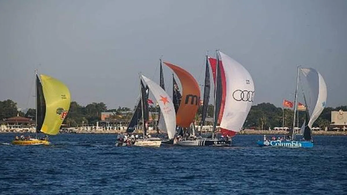 11. TAYK – Eker Olympos Regatta yelken yarışı start aldı