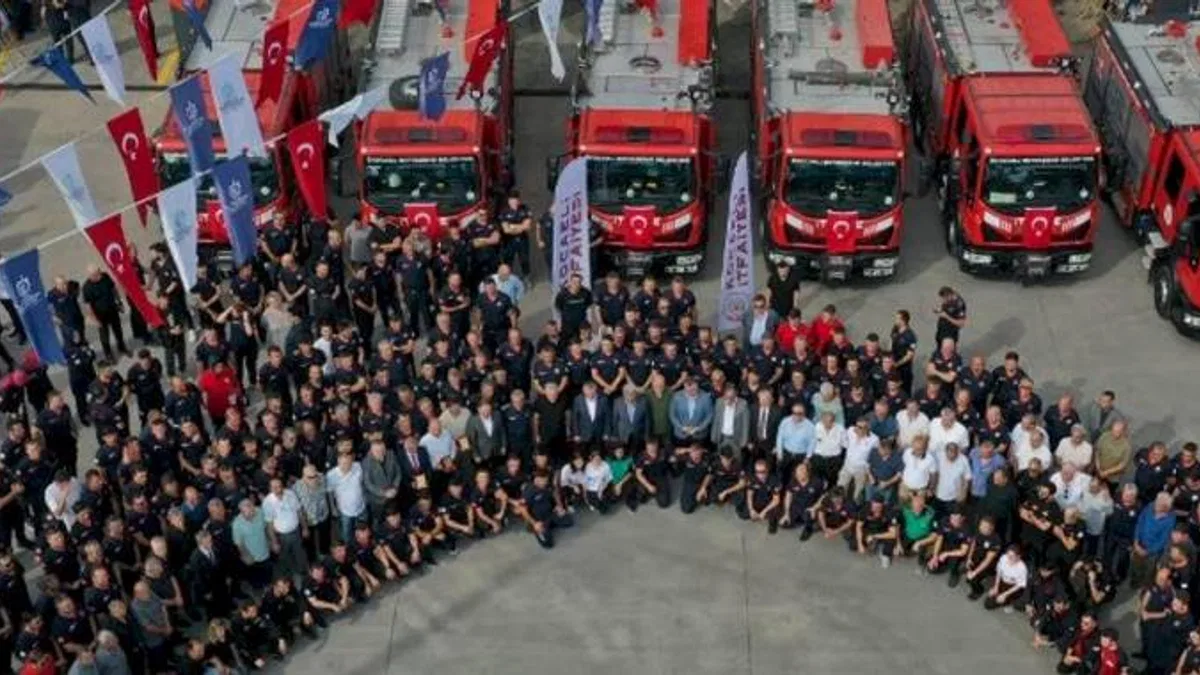Kocaeli İtfaiyesi 568 personelle halkının yanında