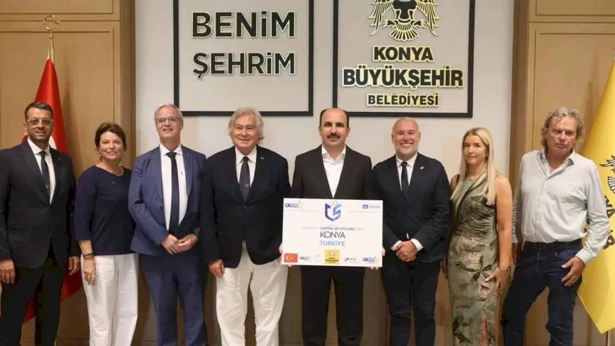 Konya’nın örnek bisiklet yatırımları anlatıldı