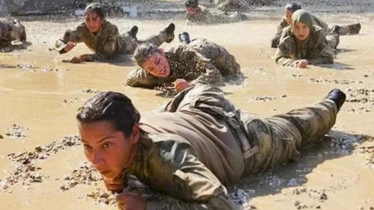 Kadın Komandolar her daim göreve hazır