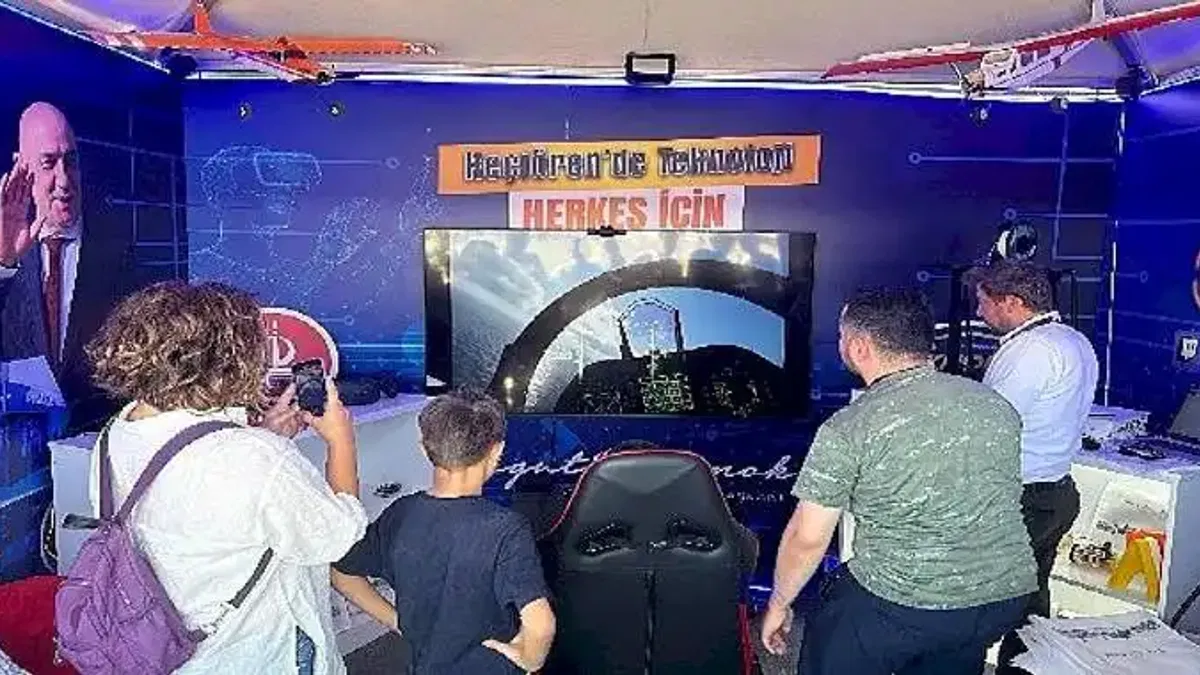 Keçiören TEKNOMER TEKNOFEST'te boy gösteriyor