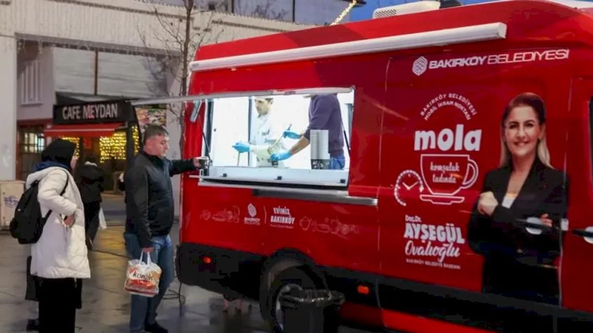 İstanbul Bakırköy'de sıcak mola!