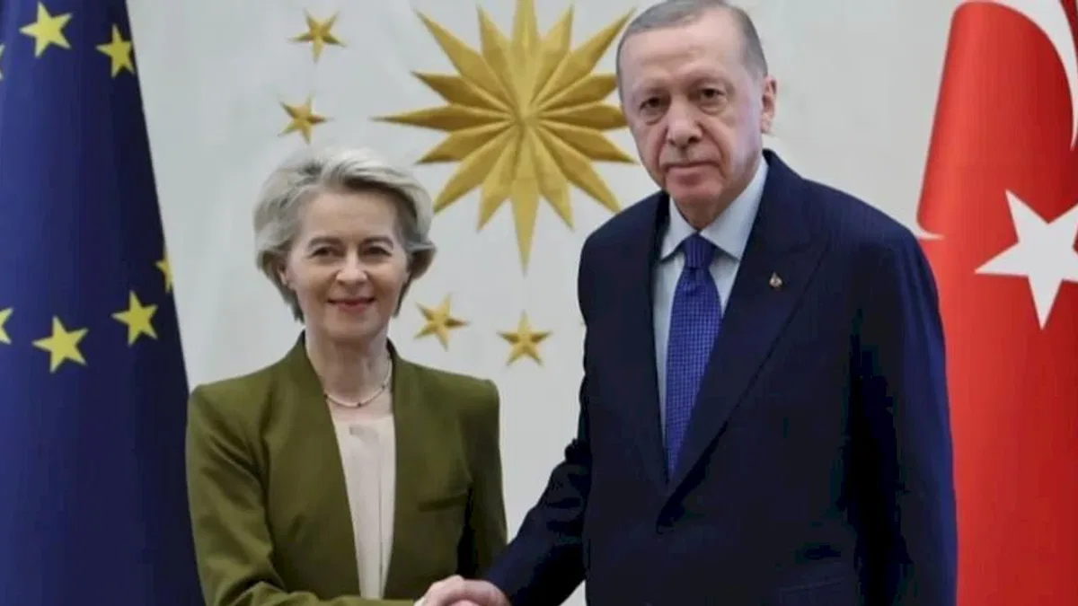 Cumhurbaşkanı Erdoğan AB Komisyonu Başkanı ile görüştü