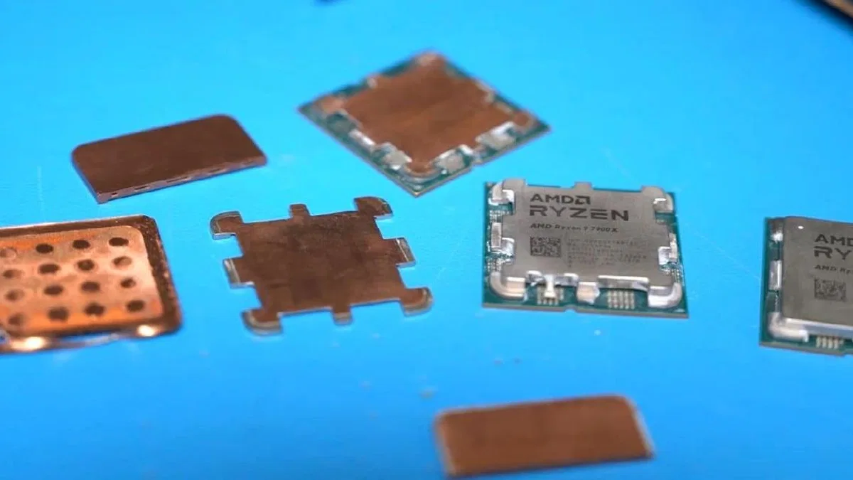 AMD, Ryzen 7000 CPU’lar İçin Buhar Odası Isı Yayıcı Tasarımını Denedi