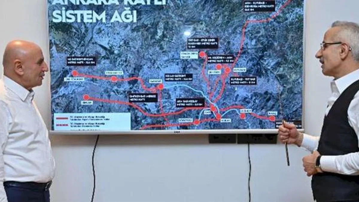 Ankara ulaşımını rahatlatacak ilk adım