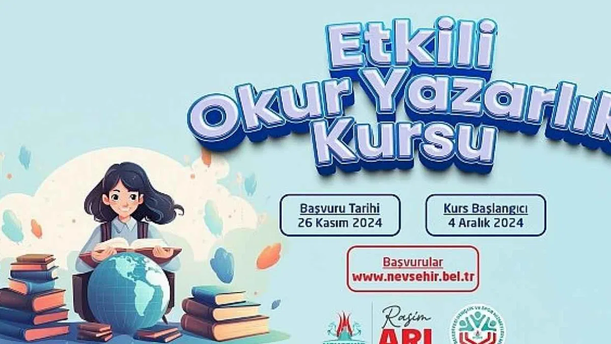 Etkili Okur Yazarlık Kursumuz Başlıyor