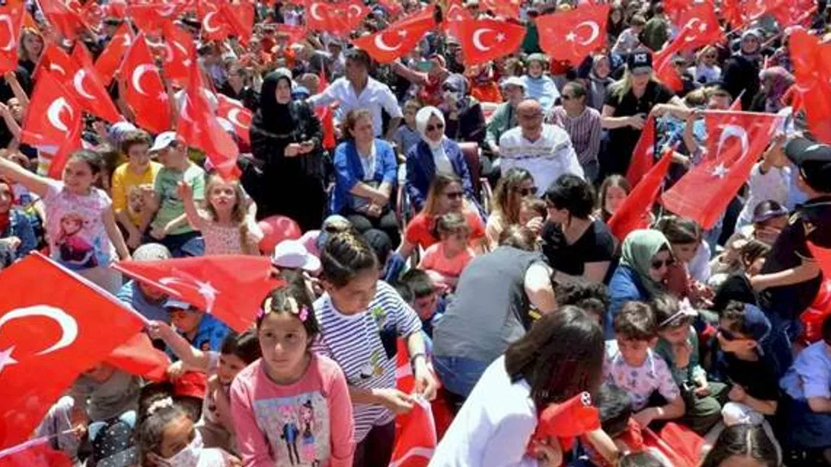 Konya’da çocuklar 80 Binde Devr-İ Alem Parkı’nda buluşuyor