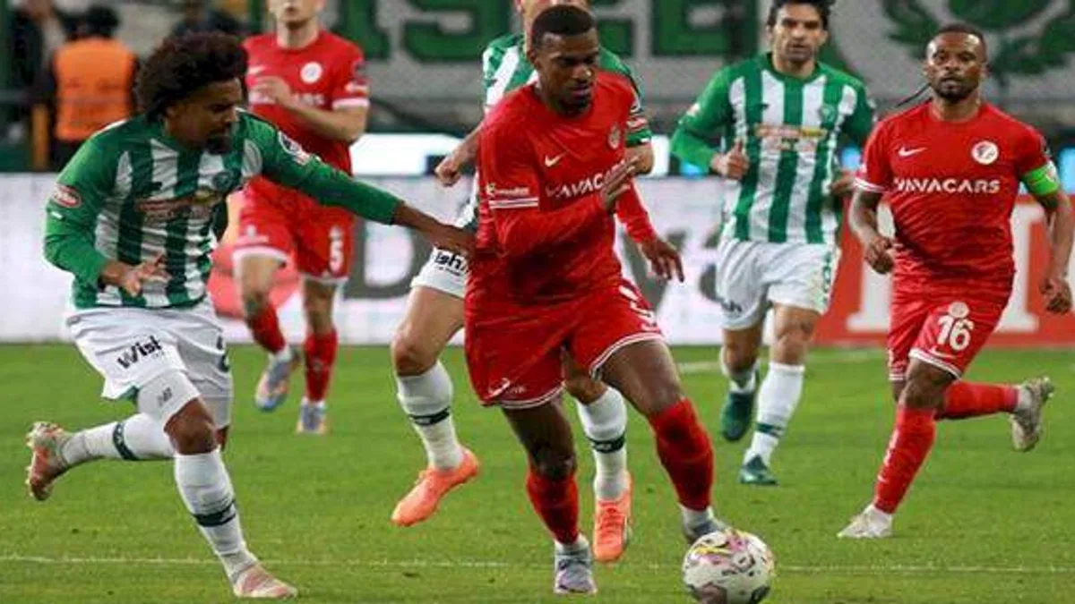 Konyaspor 1 -Antalyaspor 1 (Maç sonucu)