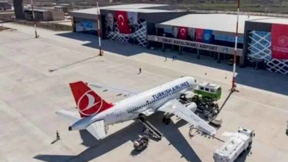 Tokat Havalimanı'nda Şubat ayında yolcu artışı