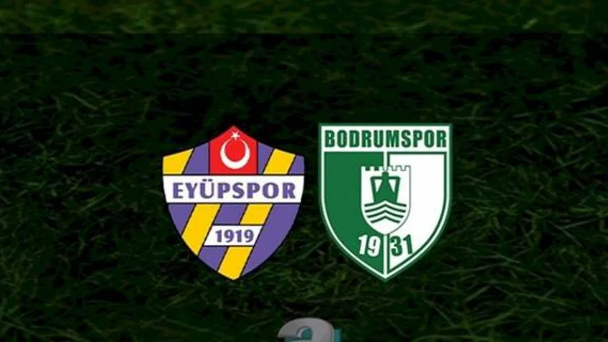 Eyüpspor - Bodrumspor maçı ne zaman? Saat kaçta? Hangi kanalda? | TFF 1. Lig