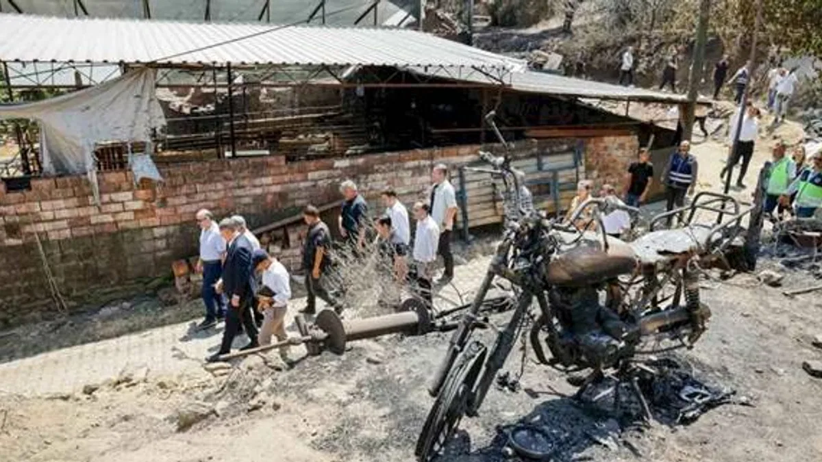 İzmir'de yangınzedeler yıl sonuna kadar suya ücret ödemeyecek