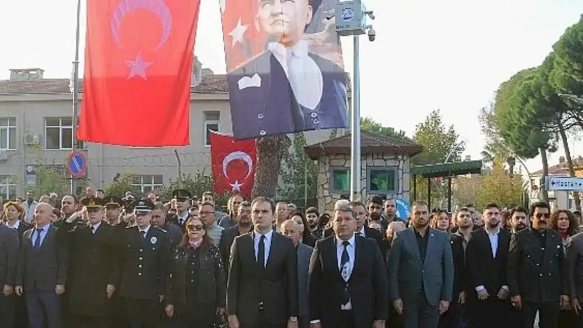 Bayındır'da 10 Kasım Atatürk'ü Anma Günü Töreni Yapıldı
