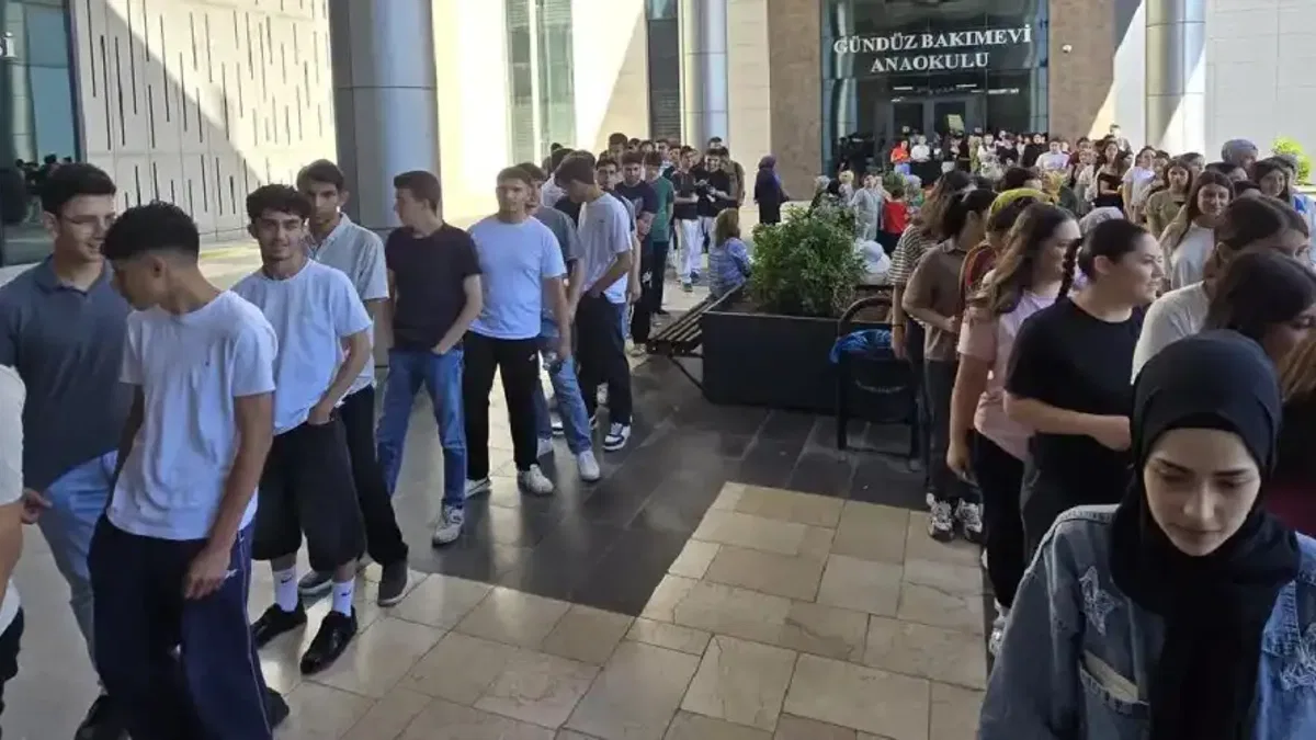 Gaziantep’te YKS tatbikatı yapıldı
