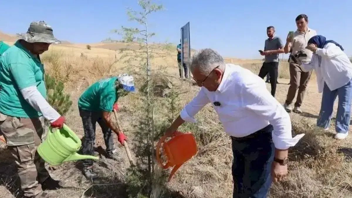Kayseri Büyükşehir'den kente 'yeşil' atılım