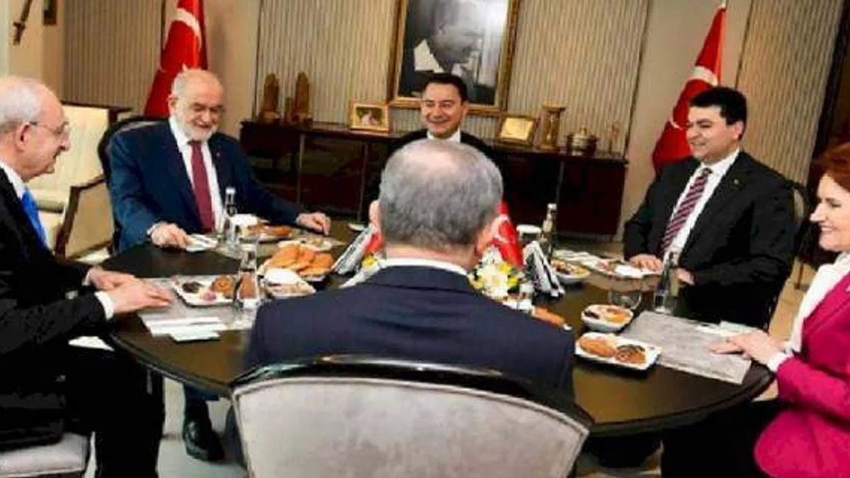 Altılı Masa bugün adayını açıklıyor