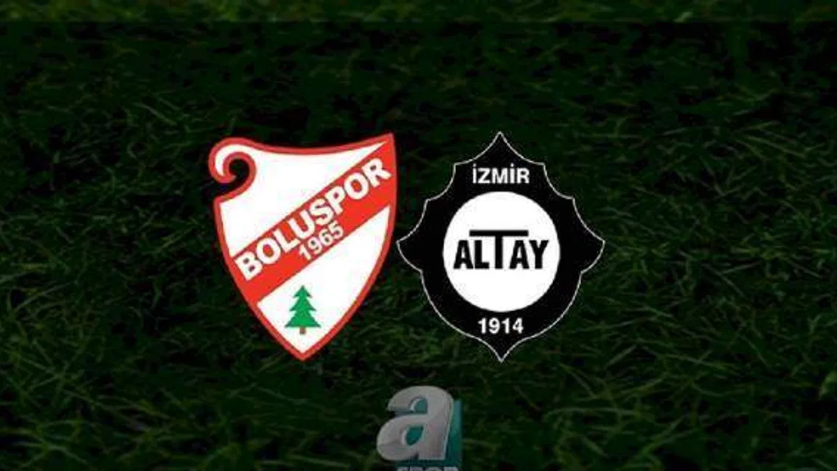 Boluspor - Altay maçı ne zaman, saat kaçta ve hangi kanalda? | TFF 1. Lig