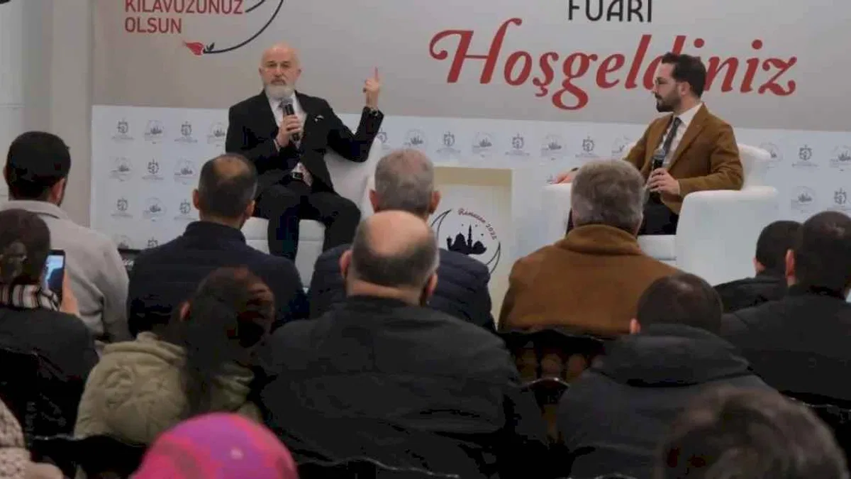 Halil Necipoğlu sohbetiyle Ramazan'a anlam kattı