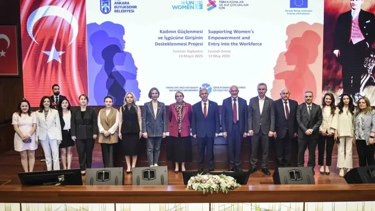 Ankara’da kadının güçlenmesi projesi tanıtıldı